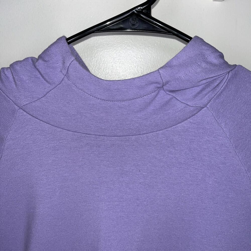 Gaiam Activewear Women’s Purple Hooded Sweatshirt Pockets Size Small - Picture 2 of 8